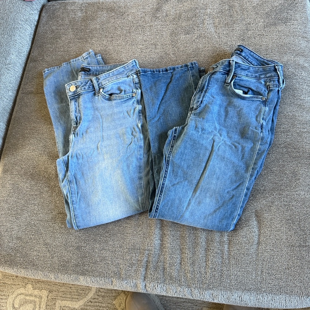 Blue Denim Jeans Set